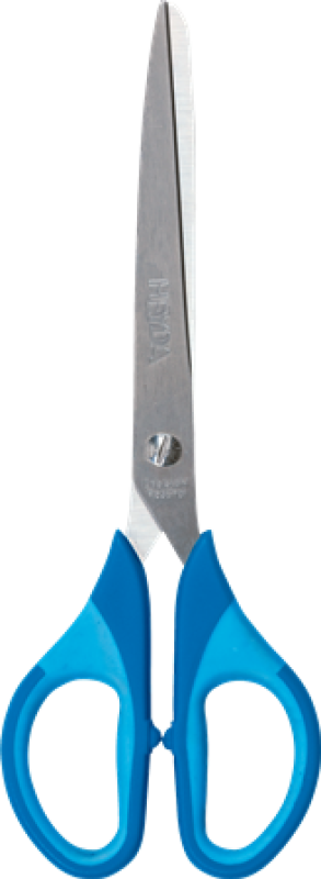 Heyda Büroschere 18 cm Soft-Touch Colour Code