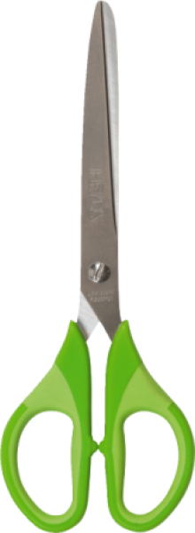 Heyda Büroschere 18 cm Soft-Touch Colour Code