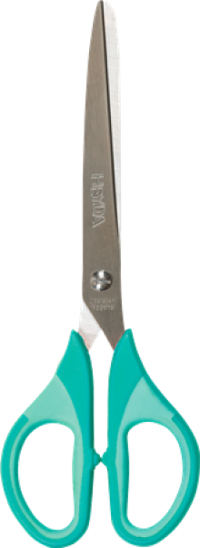 Heyda Büroschere 18 cm Soft-Touch Colour Code