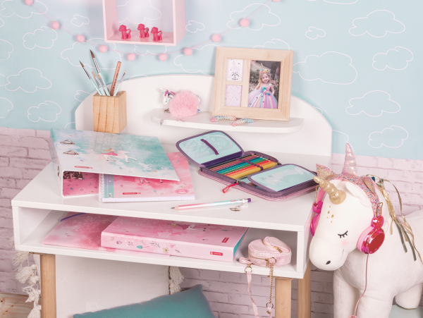 Brunnen 8-teiliges Schulpinsel-Set Unicorn Princess