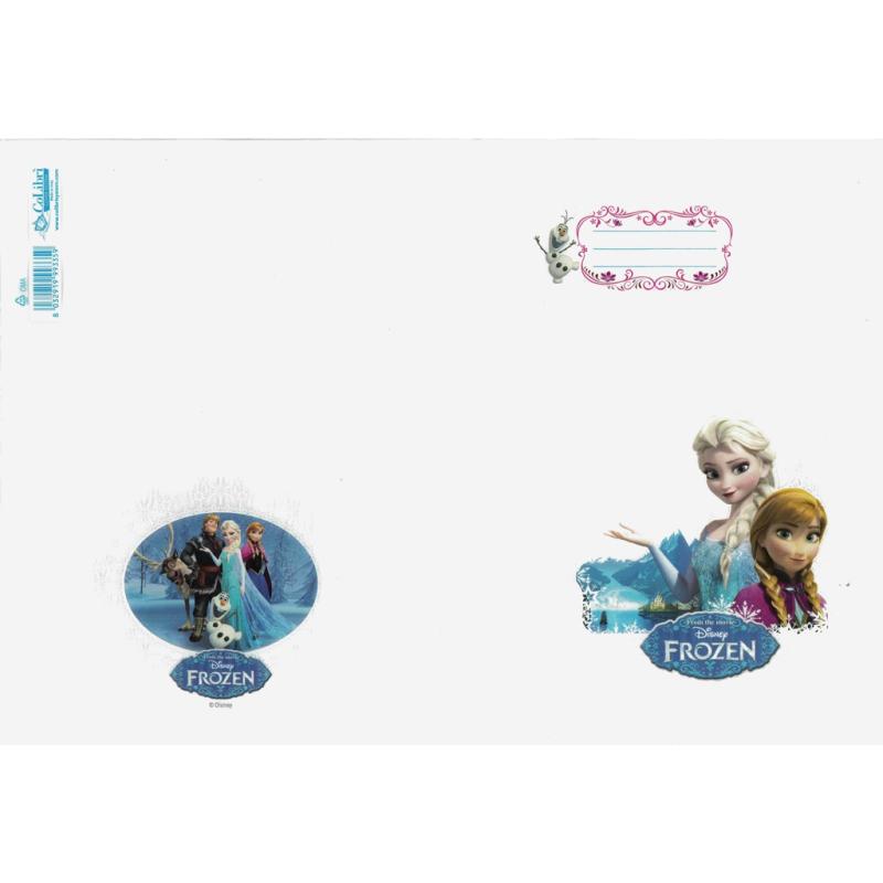 Colibri Copri Quaderni Heftschoner A4 "Frozen" transparent