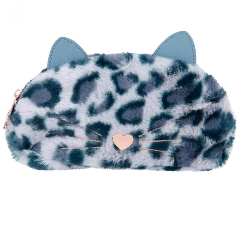 TOPModel by Depesche: Kosmetiktasche Leo-Love Kunstfell