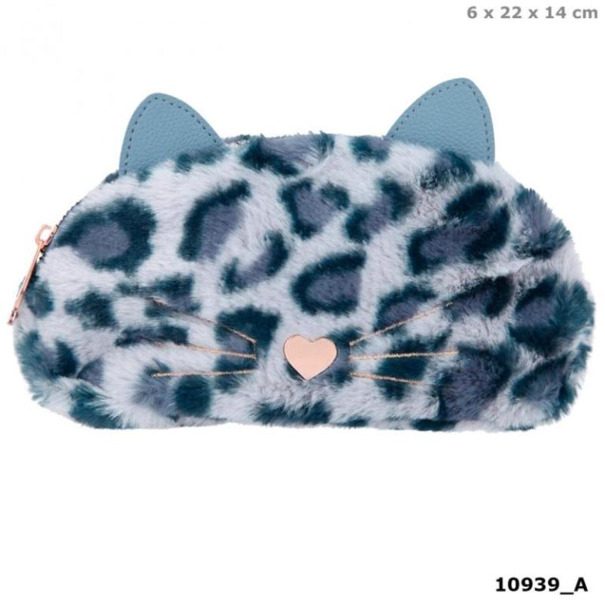TOPModel by Depesche: Kosmetiktasche Leo-Love Kunstfell