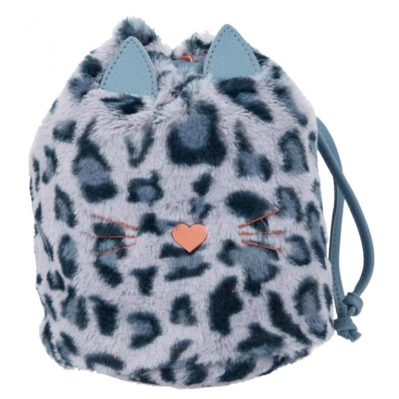 TOPModel by Depesche: Rucksackbeutel Leo-Love Kunstfell