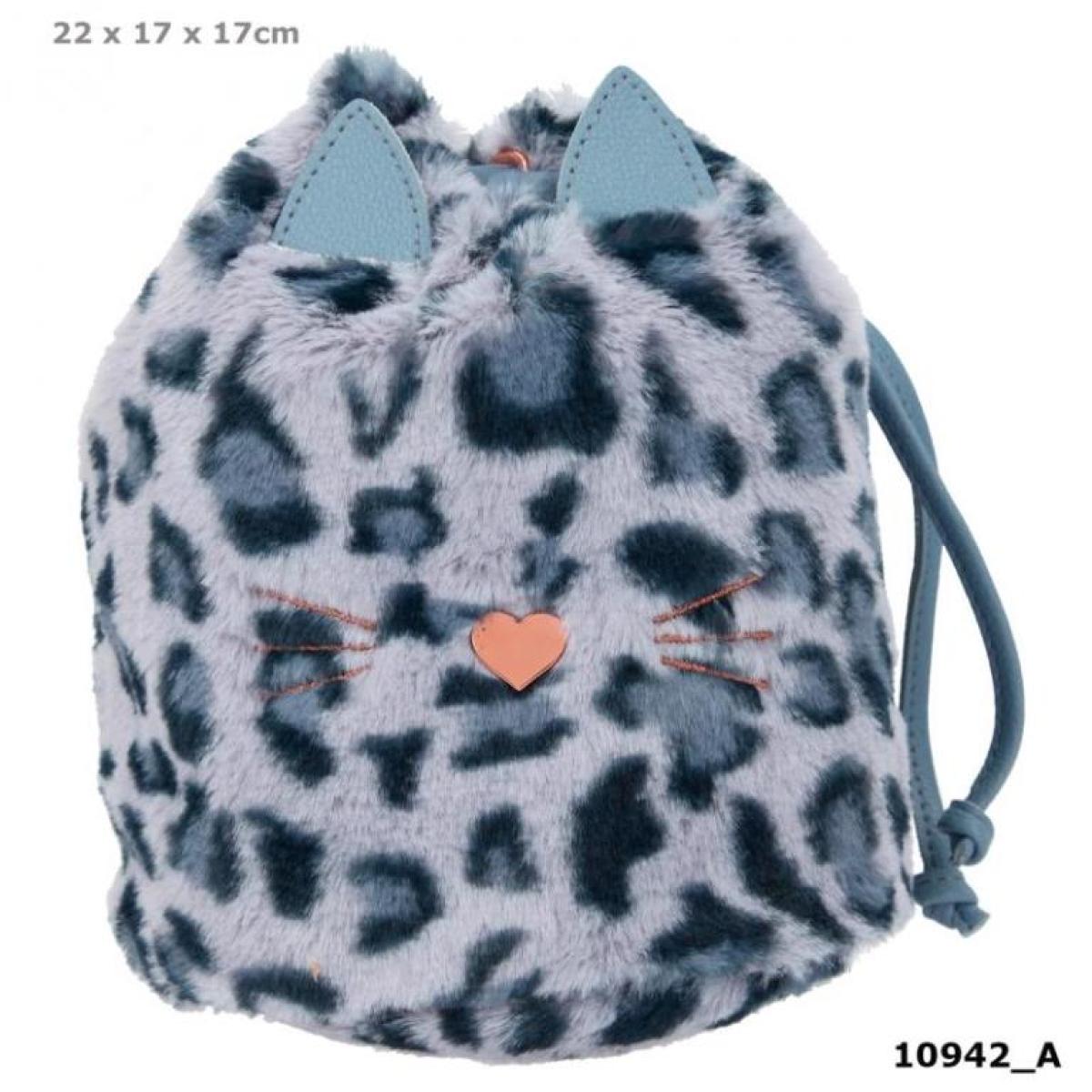 TOPModel by Depesche: Rucksackbeutel Leo-Love Kunstfell