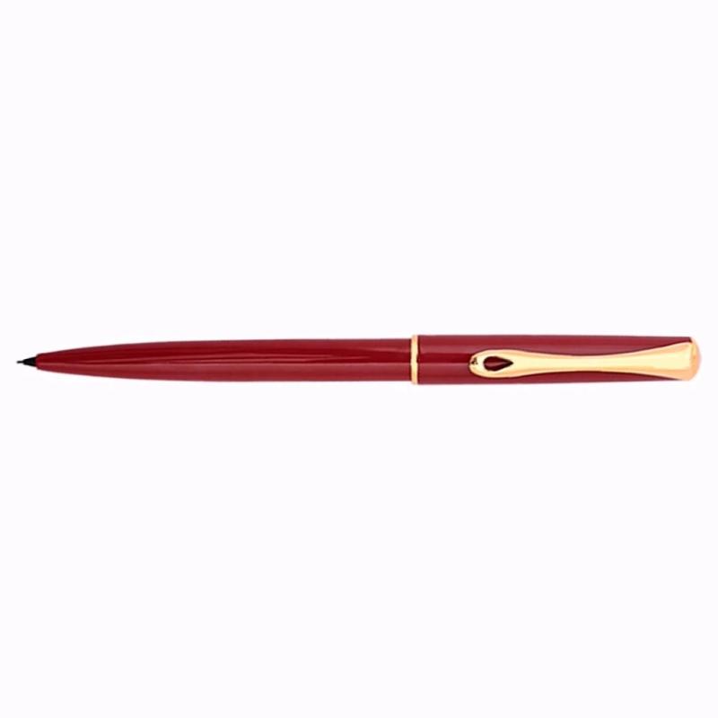 Diplomat Druckbleistift Traveller dark red gold 0.5