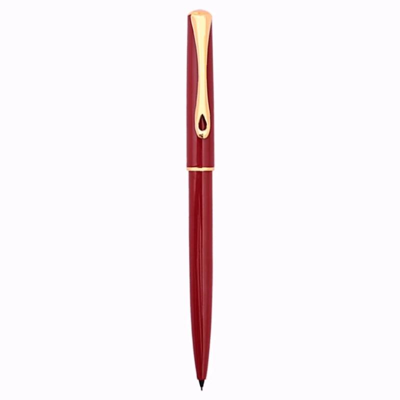 Diplomat Druckbleistift Traveller dark red gold 0.5