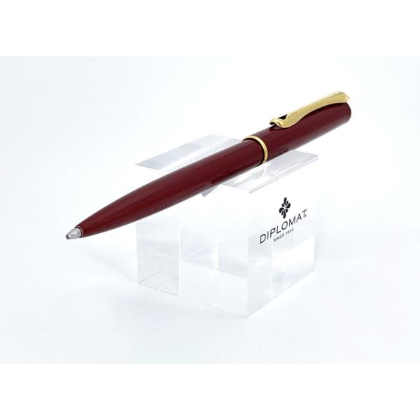 Diplomat Druckbleistift Traveller dark red gold 0.5