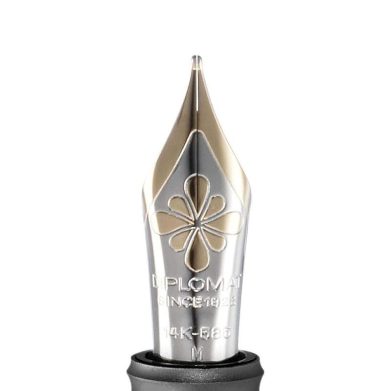 Diplomat Füllhalter Aero Flame 14KT