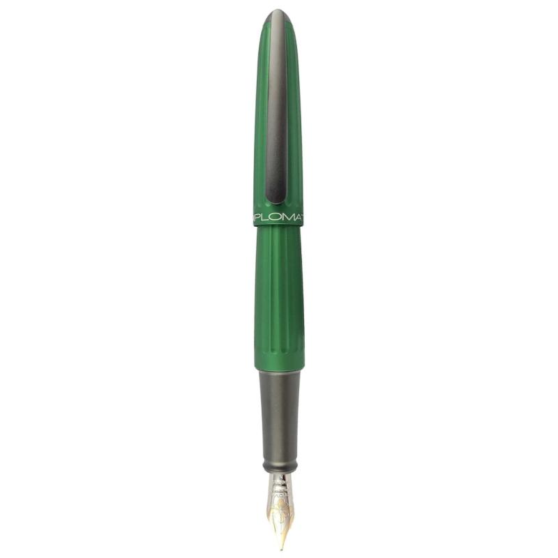 Diplomat Füllhalter Aero grün 14KT