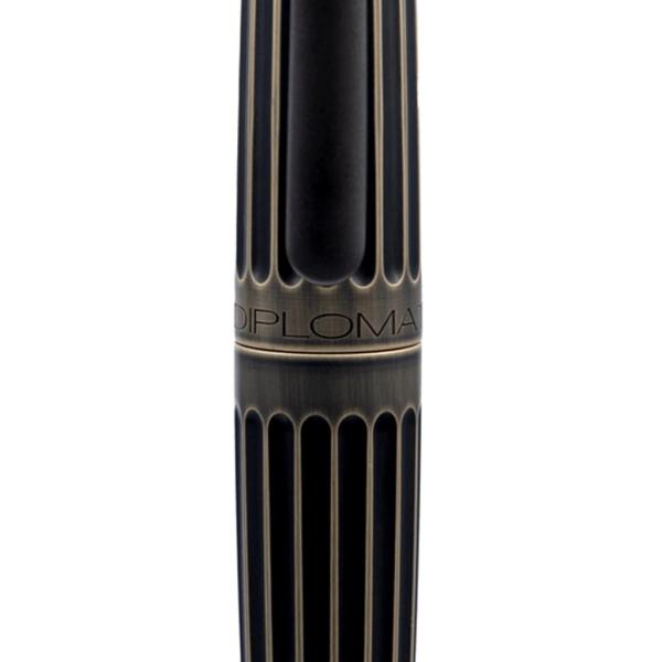 Diplomat Füllhalter Aero oxyd messing