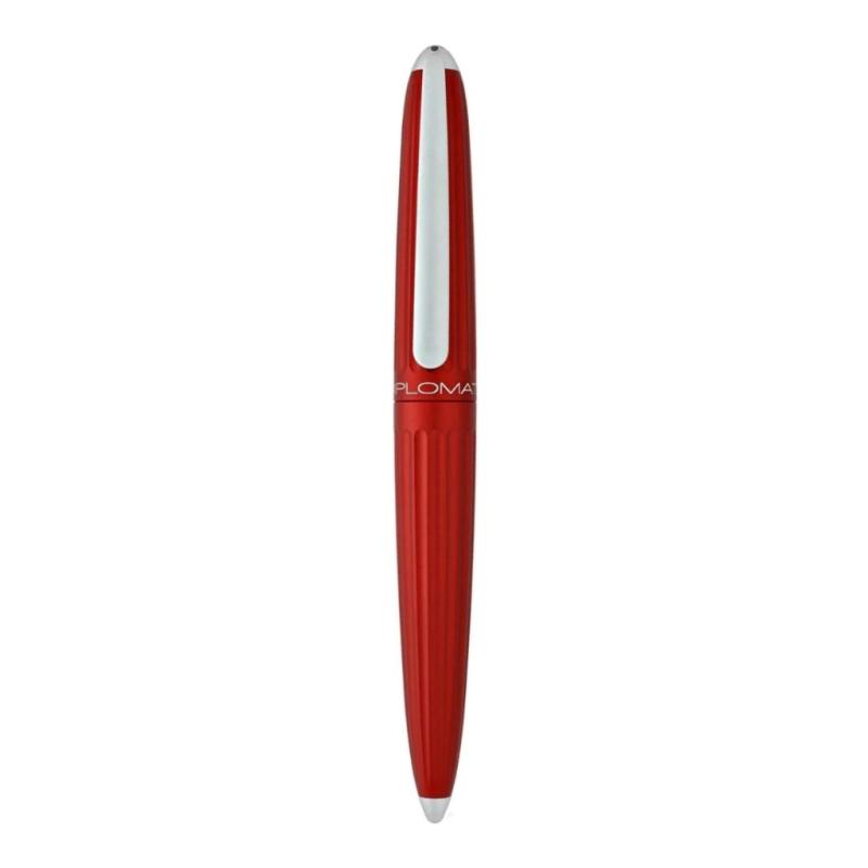 Diplomat Füllhalter Aero rot 14KT