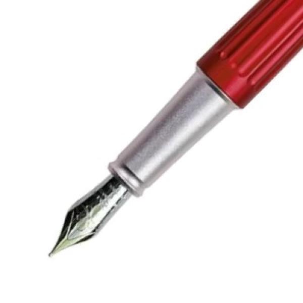 Diplomat Füllhalter Aero rot 14KT