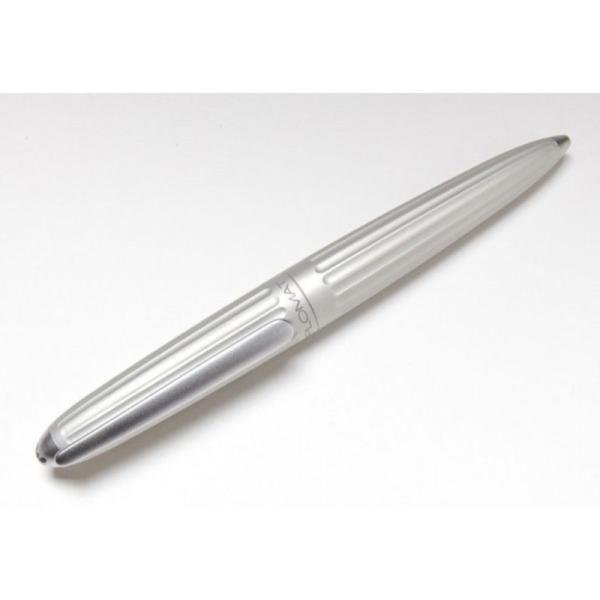 Diplomat Füllhalter Aero silber matt 14KT