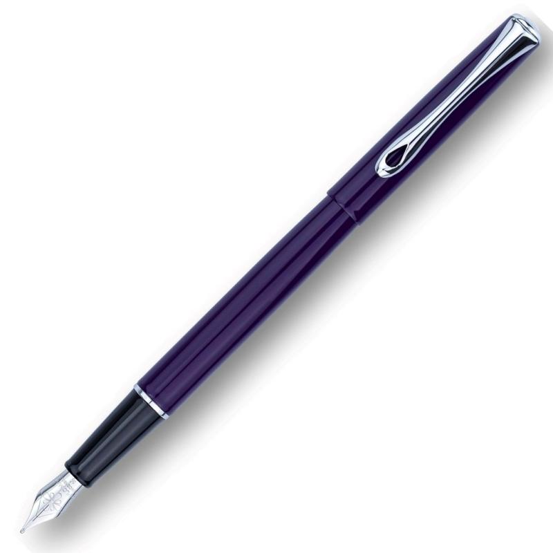 Diplomat Füllhalter Traveller deep purple