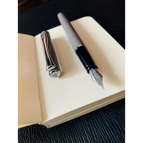 Diplomat Füllhalter Traveller taupe grey