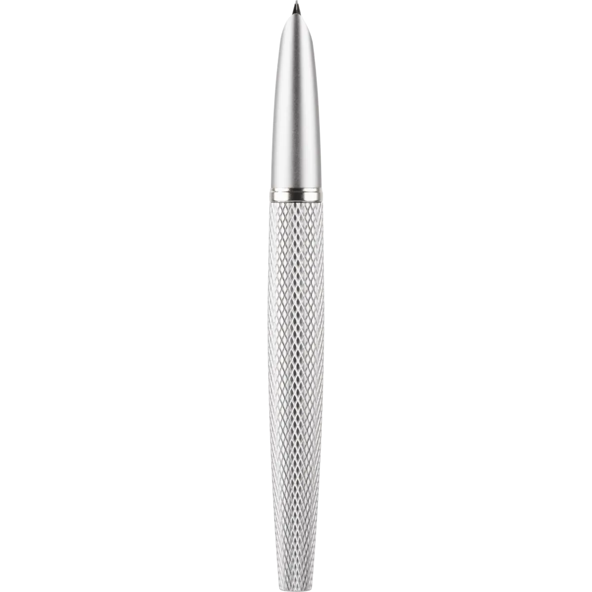 Diplomat Füllhalter "Viper" silber guillochiert F/M