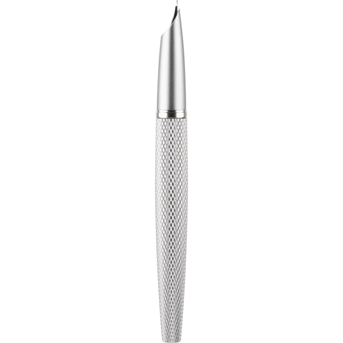 Diplomat Füllhalter "Viper" silber guillochiert F/M