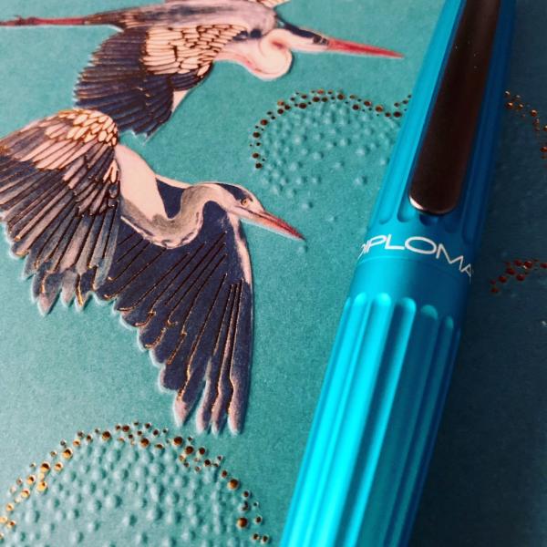 Diplomat Kugelschreiber Aero helltürkis easyFlow