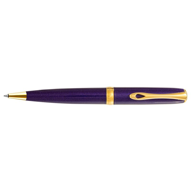 Diplomat Kugelschreiber Excellence A² violet rain gold easyFlow