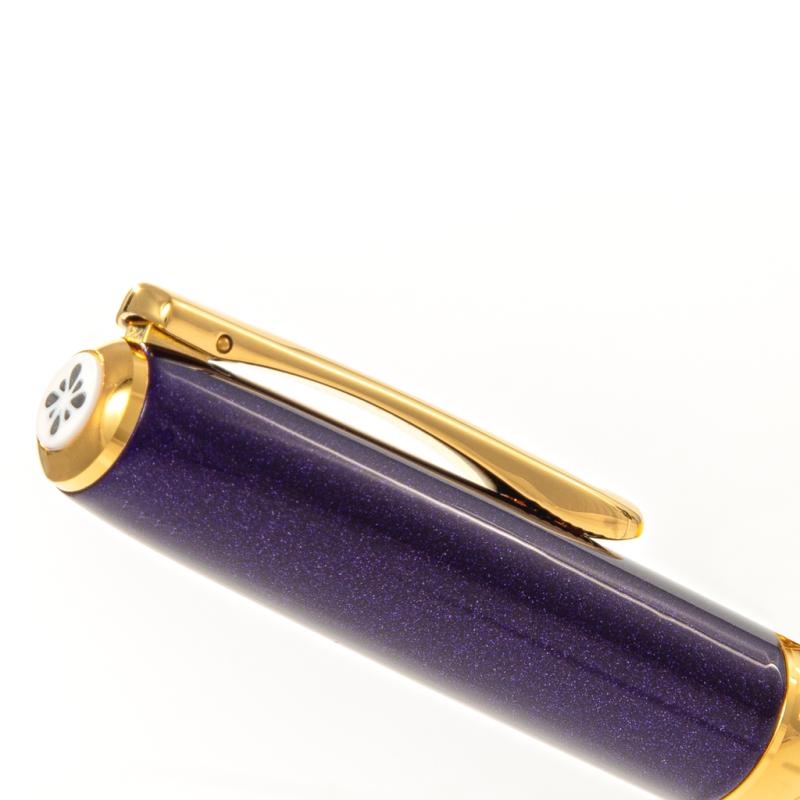 Diplomat Kugelschreiber Excellence A² violet rain gold easyFlow