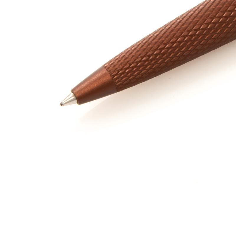 Diplomat Kugelschreiber "Viper" braun guillochiert easyFlow