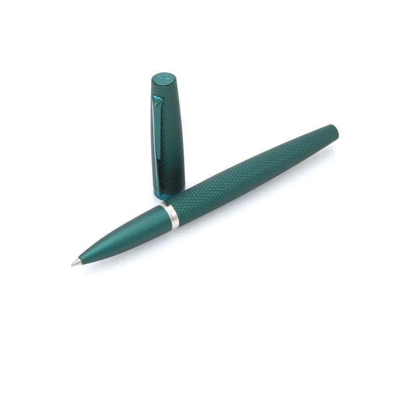 Diplomat Tintenroller Viper grün guillochiert