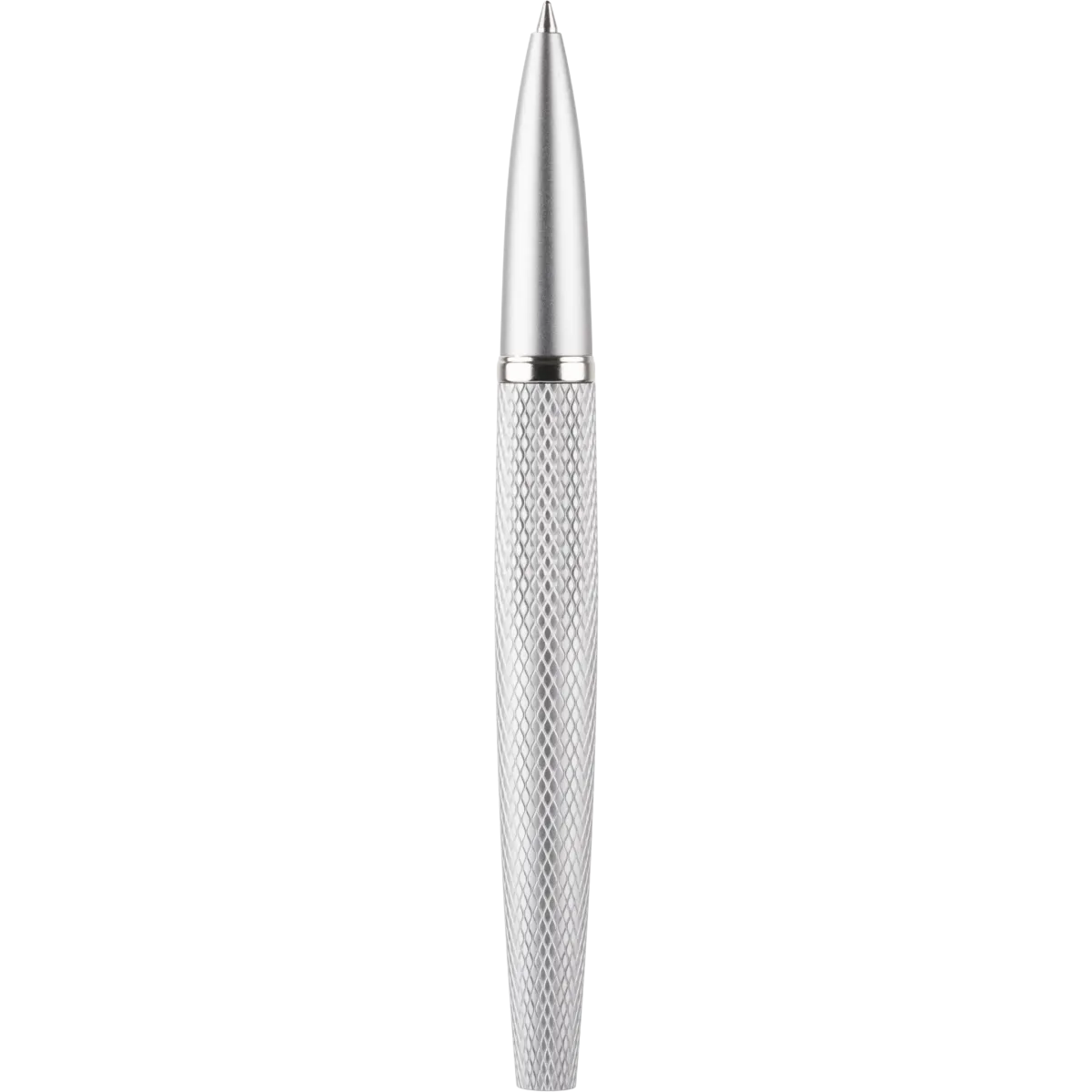 Diplomat Tintenroller Viper silber guillochiert