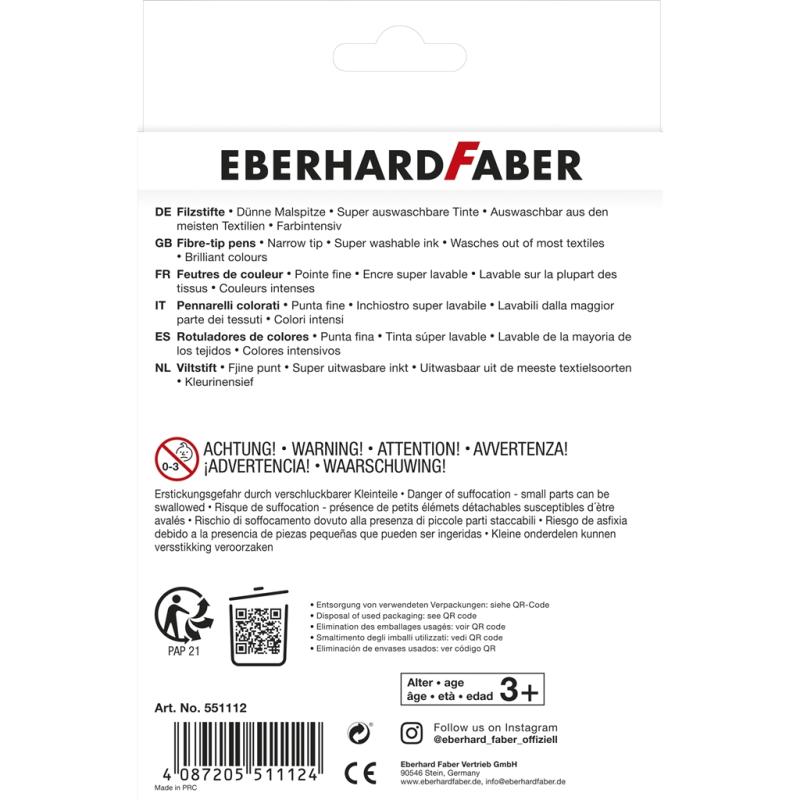 Eberhard Faber Colori Filzstifte Animal (12er Etui)