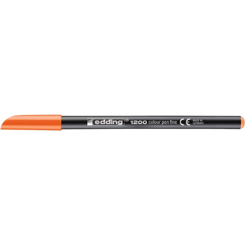 Edding 1200 Fasermaler orange