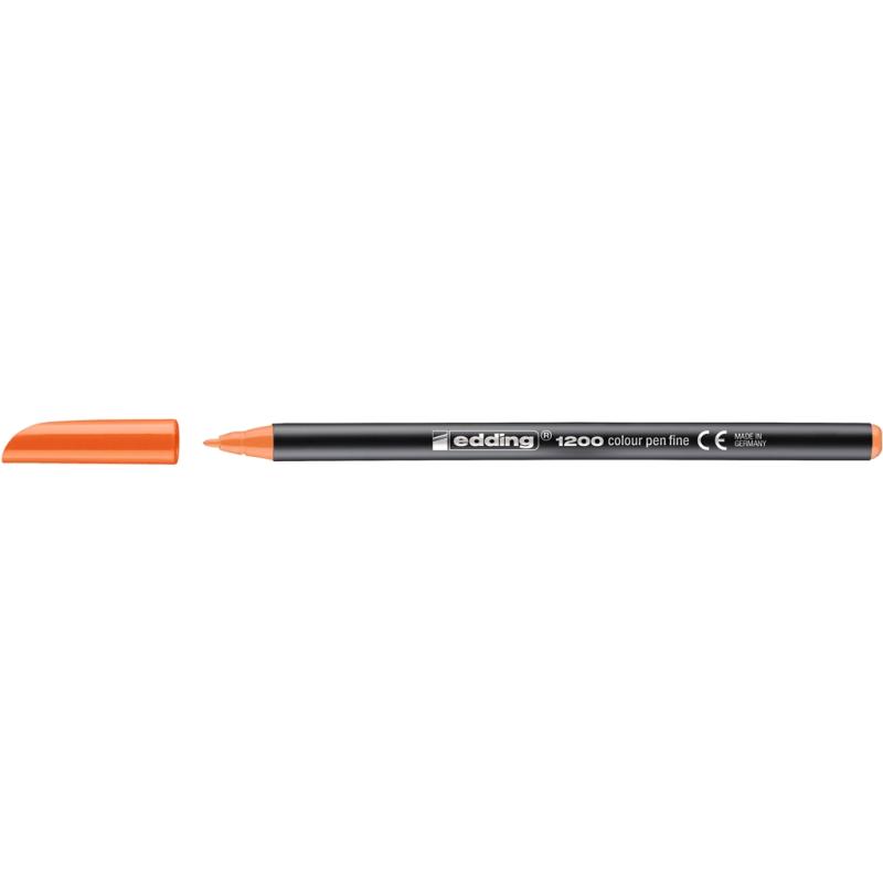 Edding 1200 Fasermaler orange
