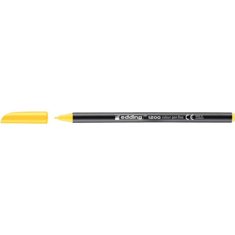 Edding 1200 Fasermaler gelb