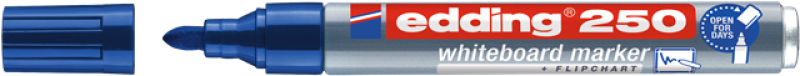 Edding 250 Whiteboard Marker - blau