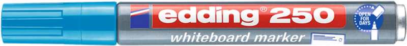 Edding 250 Whiteboard Marker - hellblau