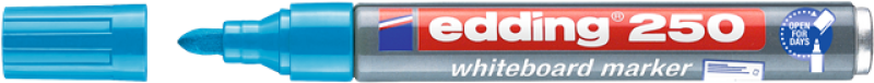 Edding 250 Whiteboard Marker - hellblau