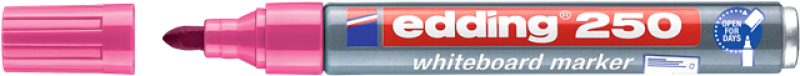 Edding 250 Whiteboard Marker - pink