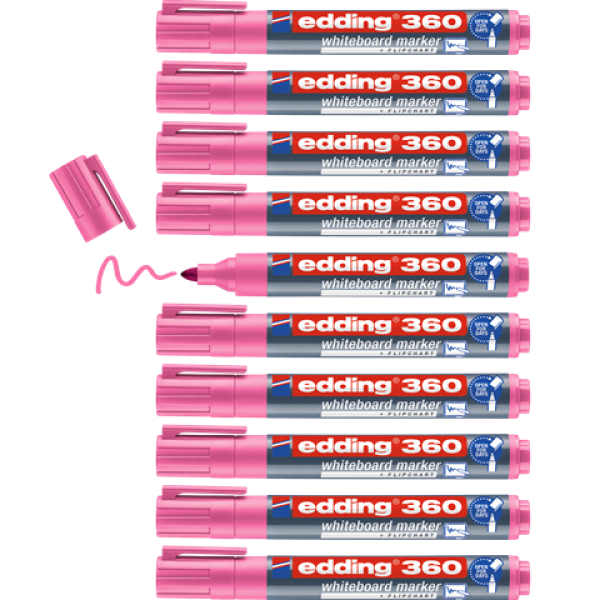 Edding 360 Board Marker - pink