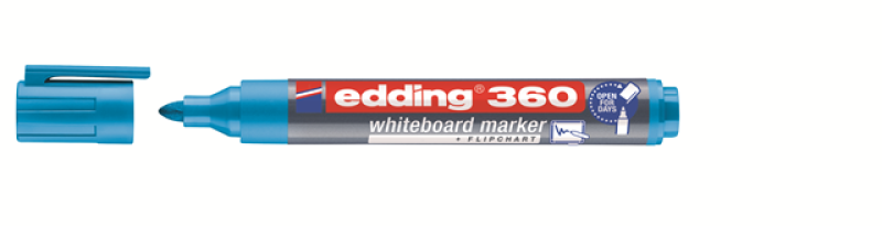Edding 360 Board Marker - hellblau