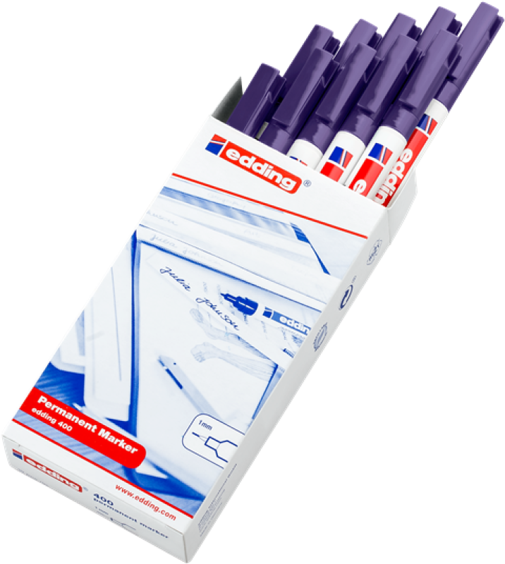 Edding 400 Permanent Marker - violett