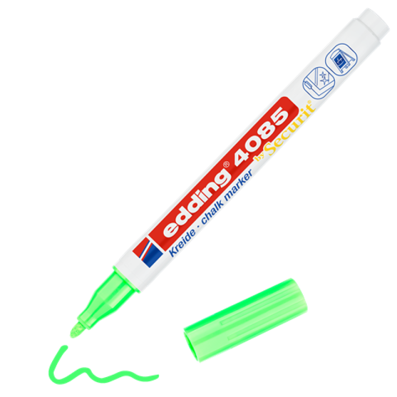 Edding 4085 Kreidemarker by Securit - 4er Blister neon