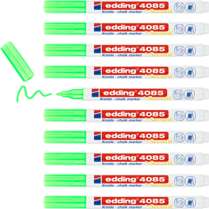 Edding 4085 Kreidemarker by Securit - neongrün