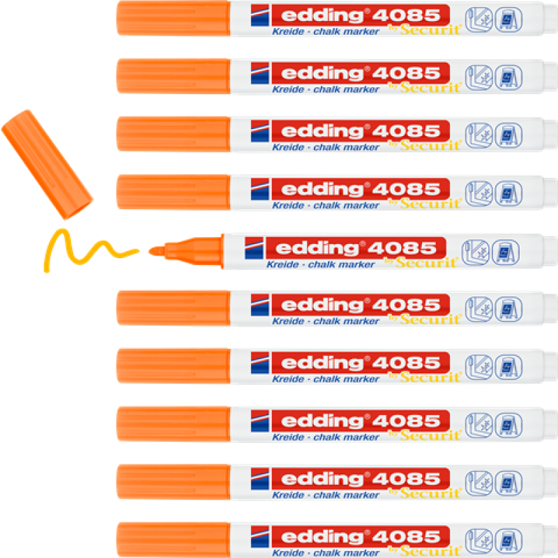 Edding 4085 Kreidemarker by Securit - neonorange