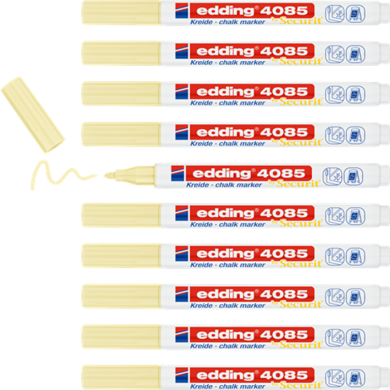 Edding 4085 Kreidemarker by Securit - pastellgelb