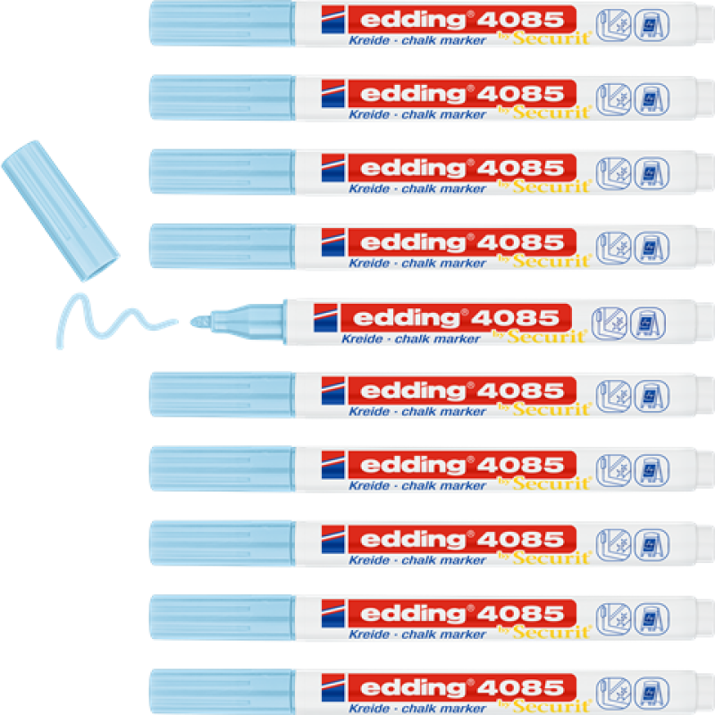 Edding 4085 Kreidemarker by Securit - pastellblau