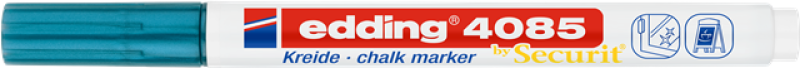 Edding 4085 Kreidemarker by Securit - 4er Blister metallic