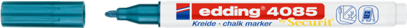 Edding 4085 Kreidemarker by Securit - blau-metallic