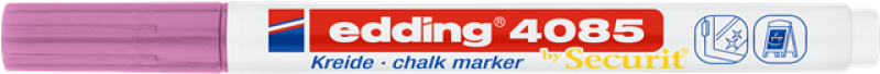 Edding 4085 Kreidemarker by Securit - 4er Blister metallic