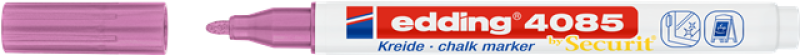 Edding 4085 Kreidemarker by Securit - pink-metallic