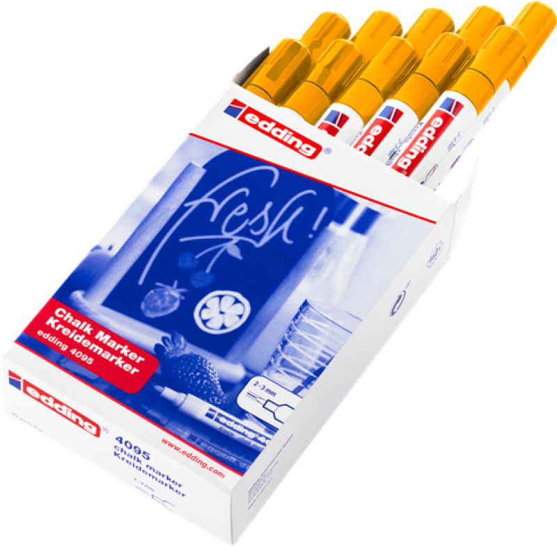 Edding 4095 Kreidemarker - neonorange
