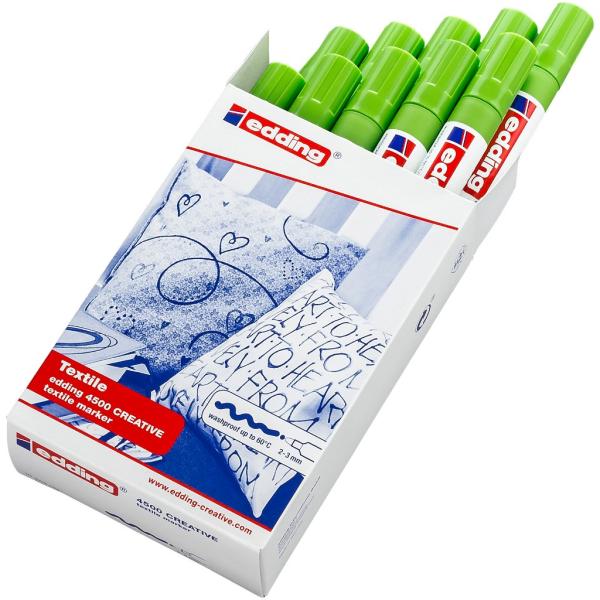 Edding 4500 Textilmarker hellgrün